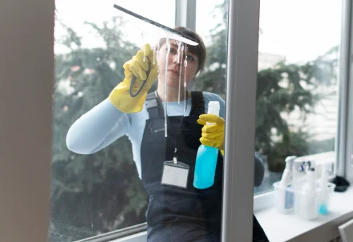 Nettoyage de vitres intérieures et extérieures à Authie